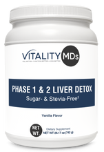 Load image into Gallery viewer, Vitality MDs, Phase 1 & 2 Liver Detox Vanilla