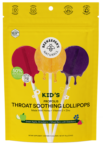 Kid's Throat Soothing 15 Lollipops