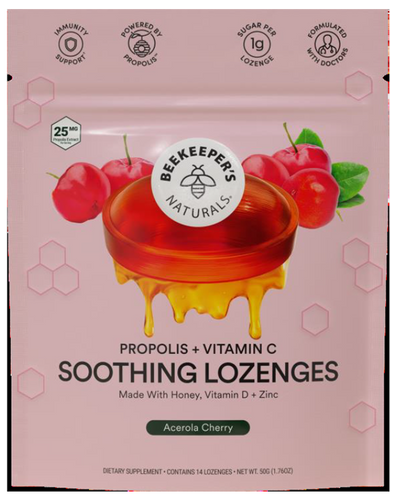 Propolis + VItamin C Lozenges Cherry 14 Lozenges