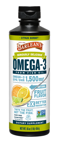 Seriously Delicious High Potency Omega-3 Citrus Sorbet 16 oz
