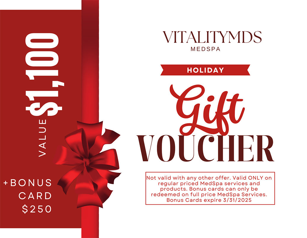 $1,100 Gift Voucher + $250 Bonus Card