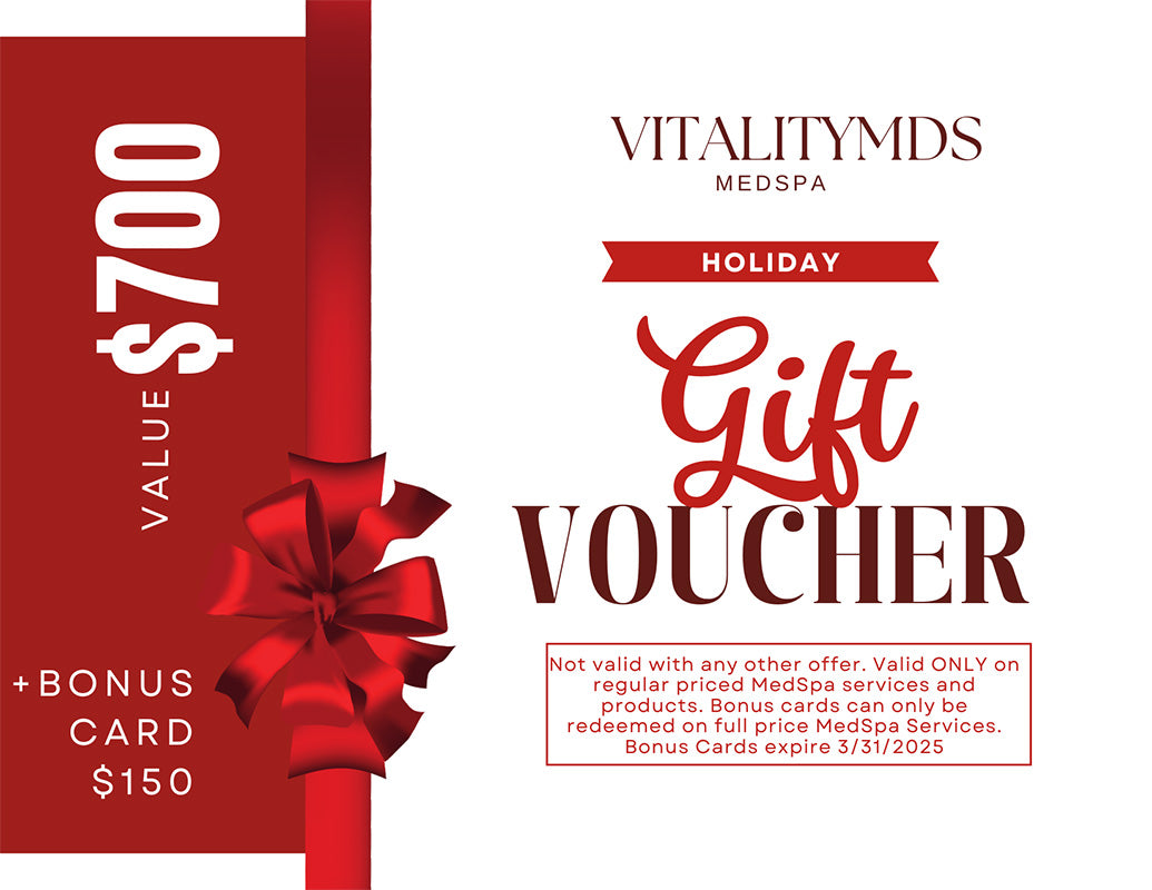 $700 Gift Voucher + $150 Bonus Card