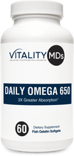 Load image into Gallery viewer, Vitality MDs, Daily Omega 650
