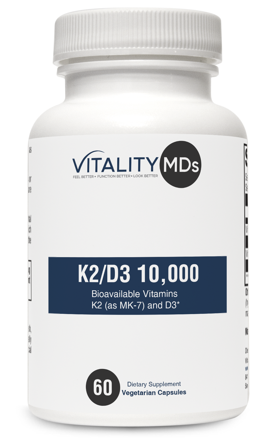 Vitality MDs, K2/D3 10,000 (60 Capsules)