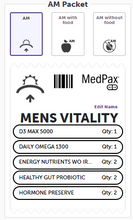 Load image into Gallery viewer, Men&#39;s Health Apothecary Custom Pack
