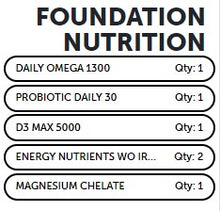 Load image into Gallery viewer, Foundational Nutrition Custom Pack
