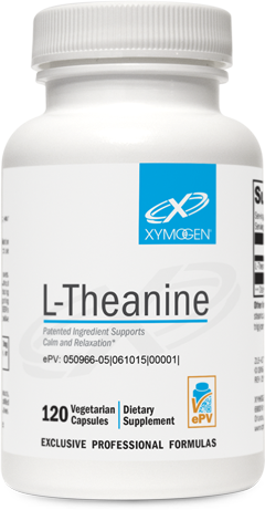 XYMOGEN, L-Theanine 120 Capsules