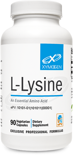 XYMOGEN, L-Lysine 90 Capsules