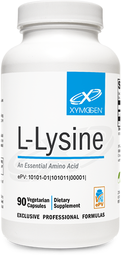 XYMOGEN, L-Lysine 90 Capsules