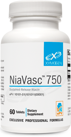 XYMOGEN, NiaVasc 750 - 60 Tablets