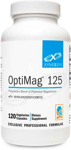 XYMOGEN, OptiMag 125 - 120 Capsules