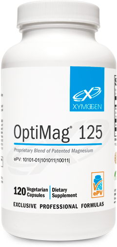 XYMOGEN, OptiMag 125 - 120 Capsules