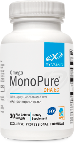 XYMOGEN, Omega MonoPure DHA EC 30 Softgels