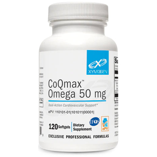 XYMOGEN, CoQmax Omega 50 mg 120 Softgels