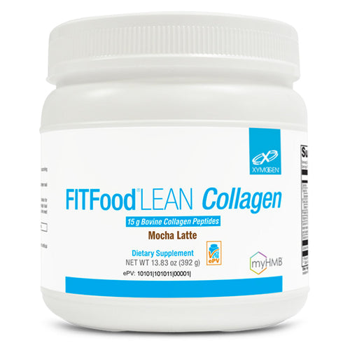 XYMOGEN, FIT Food Lean Collagen Mocha Latte 14 Servings