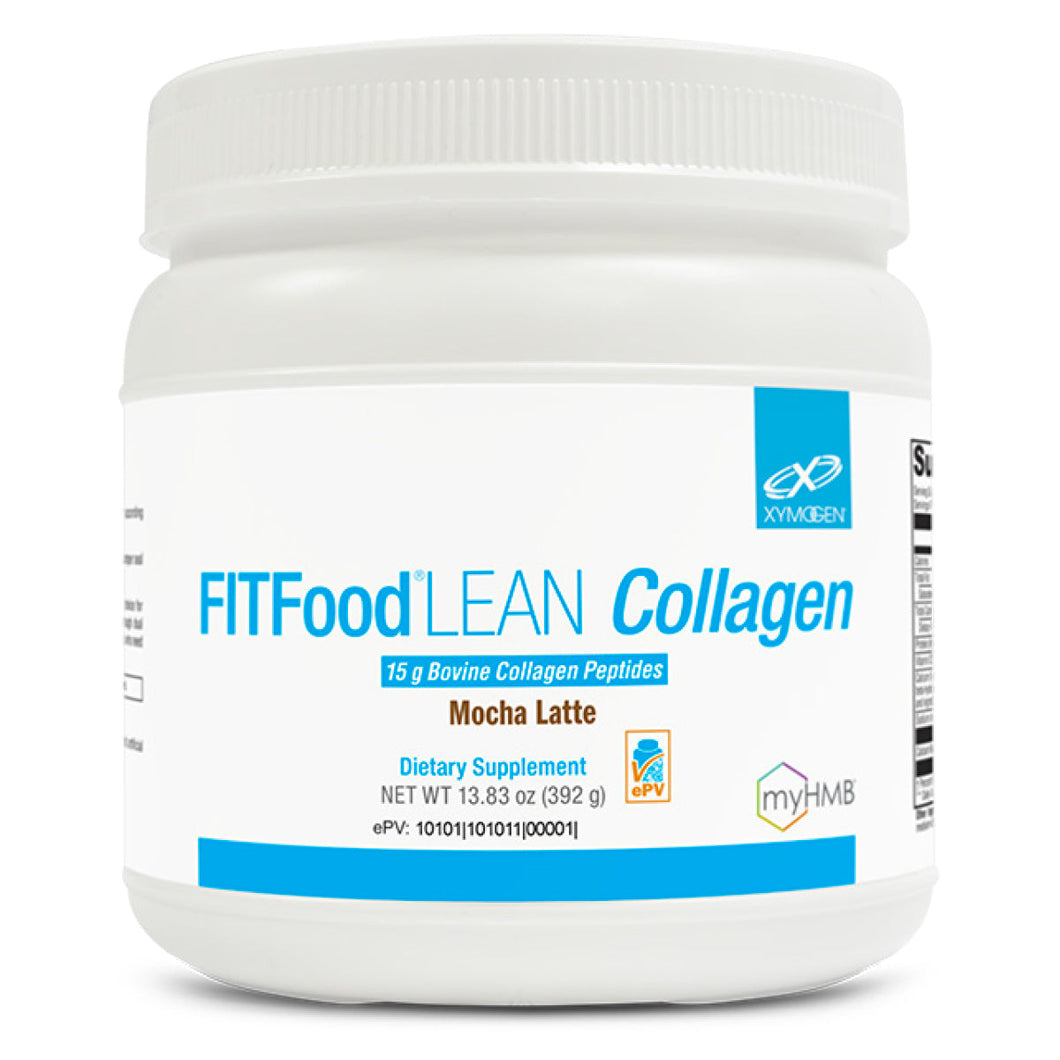 XYMOGEN, FIT Food Lean Collagen Mocha Latte 14 Servings